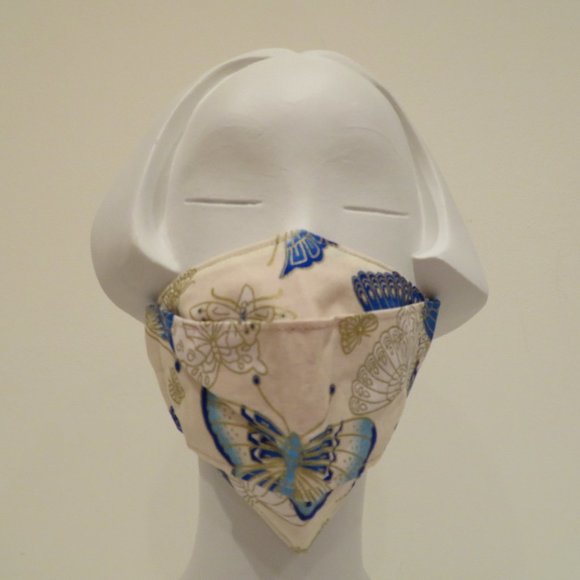 Women Cotton Face Mask Filter Triple Layer Reusable Washable Adjustable No Wire - Picture 1 of 2